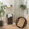 Casafield Laundry Hamper with Lid and Removable Liner Bag, Woven Water Hyacinth Square Laundry Basket Sorter for Clothes and Towels